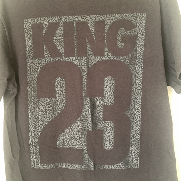 $5 KING 23 Black on Black T-Shirt - Picture 2 of 4
